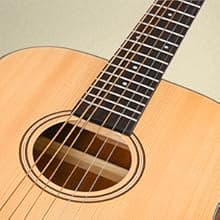 Donner 3/4 Acoustic Guitar Kit 36 Inch Dreadnought Acustica Guitarra Bundle for Beginner Adult Youth Travel With Steel String Spruce Wood Gig Bag Tuner Pickguard Right Hand