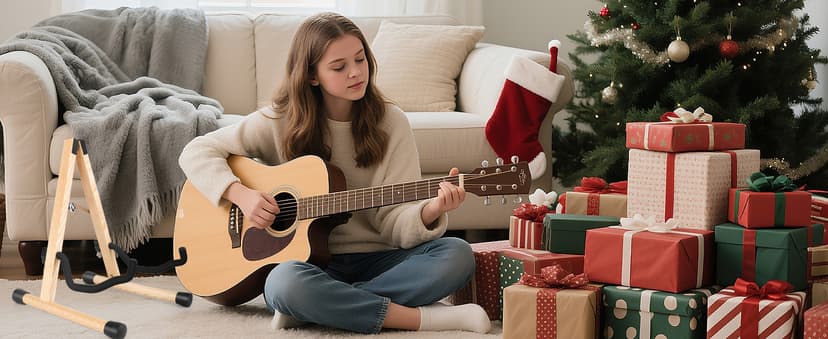 MUSO Guitar Stand,Acoustic Guitar Stand,Wood Classical Electric Guitar Stand,Foldable Bass Guitar Stand,Guitar Accessories also fit Bass,Violin,Ukulele(Zebra)