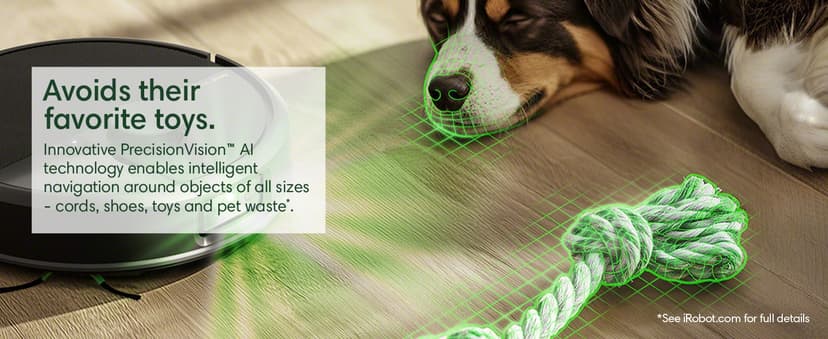 iRobot Roomba Max 705 Vac Robot Vacuum + AutoEmpty Dock - Extreme Power-Lifting Suction, Anti-Tangle Dual Rubber Brushes, Self-Empties, Recognizes and Avoids Obstacles, LiDAR Navigation