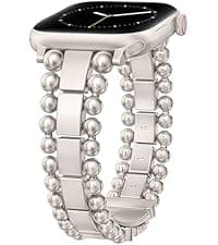 Braided Magnetic Band Compatible with Apple Watch Bands 38/40/41/42/44/45/46/49mm Women Men, Celtic Knot Stretchy Elastic Nylon Fabric Woven Strap for iWatch Series 11 10 9 8 7 6 5 4 SE/Ultra 3 2 1