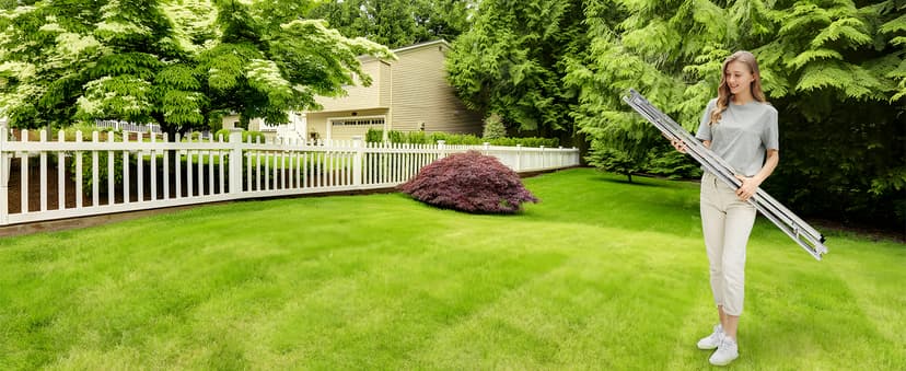 JAUREE 79 Inches Clothes Drying Rack, Drying Rack Clothing Folding Indoor Outdoor, Heavy Duty Stainless Steel Laundry Rack, Foldable Portable Large Clothes Rack Garment Rack with 20 Windproof Hooks