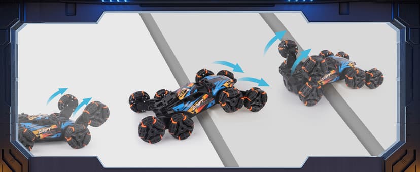 Cool 8 Wheels Hand Controlled rc Stunt Car Toys, Gesture Sensing Remote Control Cars for Boys Age 6 7 8-12 13 14 Year Old, Birthday Gifts Ideas for Kids