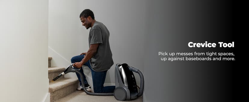 Kenmore BC3006 400 Series Pet Friendly Lightweight Bagged Canister Vacuum Cleaner 2-Motor Design with Hair Eliminator Brushroll, HEPA Filter, LED Headlight, Extended Wand and Auto Cord Rewind