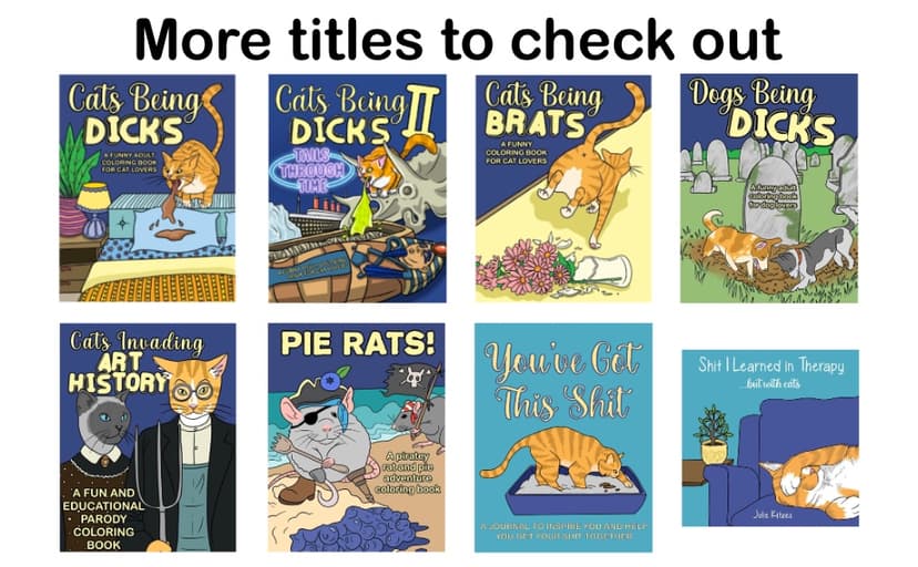 Cats Being Dicks: A funny adult coloring book for cat lovers B0B2TF66ST