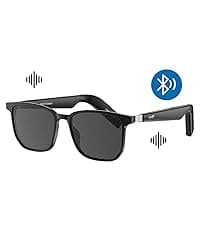 AI Glasses for Men & Women, Smart Glasses Powered by ChatGPT, AI Real-time Translation with 145 languages, 11H Music Play, Bluetooth Sunglasses with Polarized Lens, UV Protection for Daily Use, Travel