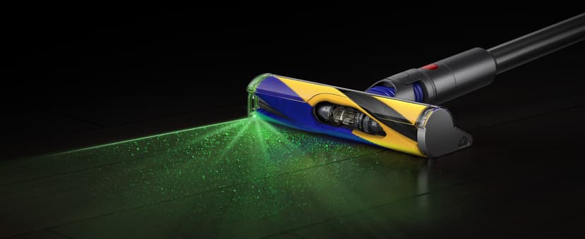 Dyson V15 Detect Plus Cordless Vacuum, Illumination Reveals dust, 240AW, 3 Power Modes, Up to 60 Minutes,² Deep Cleans Hard Floors and Carpets, Detangles pet Hair, Converts to Handheld