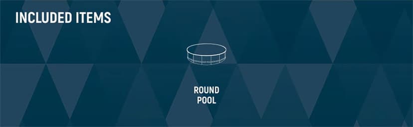 Bestway Steel Pro MAX 15’ x 48" Above Ground Pool, Round Metal Frame Outdoor Swimming Pool for Backyard, Blue, Pool ONLY