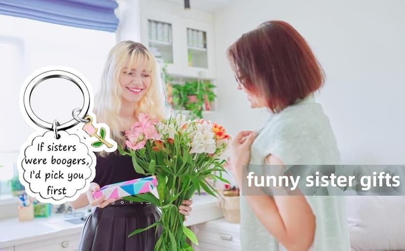OEHEDOU Funny Gifts For Sister Birthday Gifts For Sister From Sisters Adult Sisters Gift From Sibling Birthday Gift Ideas