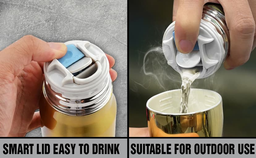 Limima Limima Hunting Gifts for Men – Funny 17oz Tumbler with Lid, I'd Rather Be Hunting Design, Unique Christmas, Xmas and Birthday Gift for Hunters, Perfect for Dad, Son, Husband, or Friends