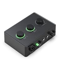 FIFINE Gaming Audio Mixer, Streaming RGB PC Mixer with XLR Microphone Interface, Individual Control, Volume Fader, Mute Button, 48V Phantom Power, for Podcast/Recording/Vocal/Game Voice-AmpliGame SC3