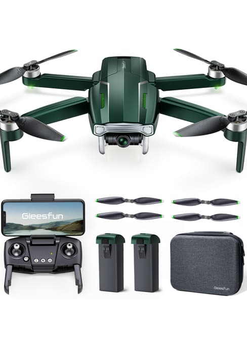 G11PRO 6K Drone with Camera for Adults, 4K/30fps Video, 3-Axis Brushless Gimbal, 70mins Flight Time with 2 Batteries, 10000ft Long Range, FAA compliance, Professional Drone with Auto Return