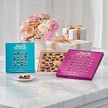 Lindt Gourmet Chocolate Truffles Gift Box, Assorted Chocolate Candy for Mother's Day Gifts, 26 Count, 14.7 oz. Box