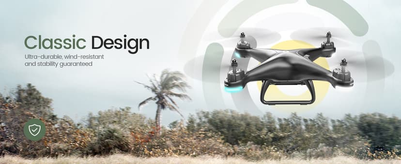 Holy Stone HS110D FPV RC Drone With 1080P HD Camera Live Video 120 Wide Angle WiFi Quadcopter With Gravity Sensor, Voice Control, Gesture Control, Altitude Hold, Headless Mode, 3D Flip RTF 2 Batteries