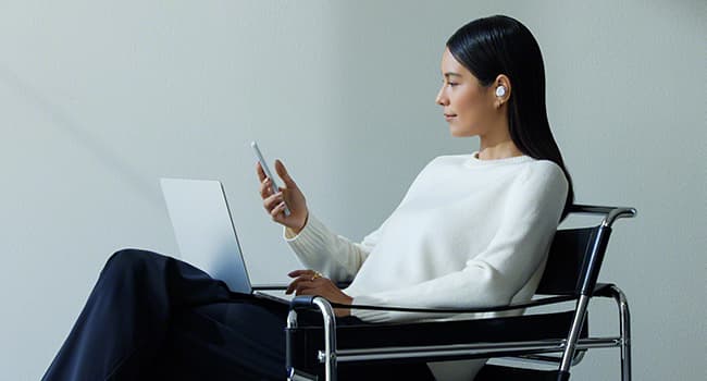 Sony WF-C710N Truly Wireless Noise-Canceling Earbuds with up to 30-Hour Battery Life, Lightweight and Secure, Glass Blue