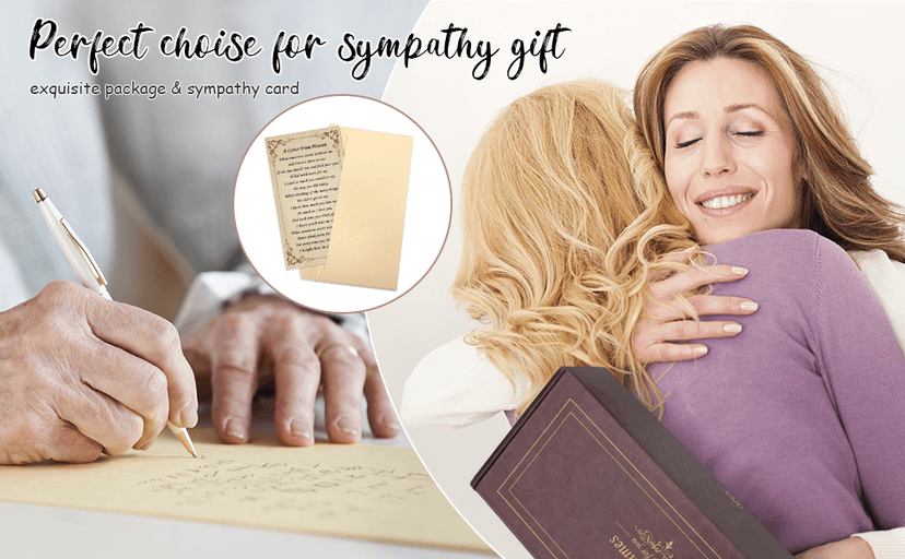 Sympathy Wind Chimes with Hummingbird Wind Spinner, Memorial Wind Chimes for Loss of Loved One Prime, Bereavement/Sympathy/Memorial Gift for Loss of Mother Father Husband Condolence Remembrance