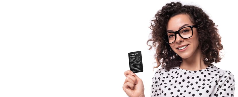 Wallet Card for Dad – Father's Day Gift from Son or Daughter for the Best Dad Ever - Voted Most Meaningful and Unique Gift for Fathers - Gift Ready, Engraved