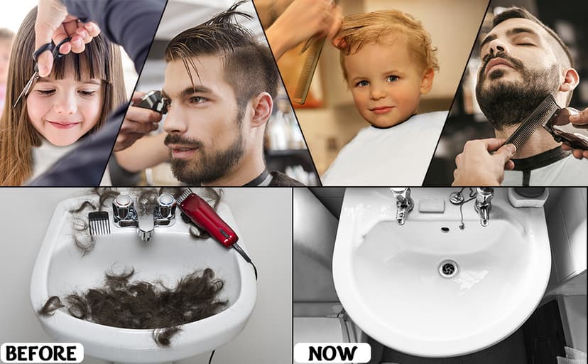 Beard Bib Apron for Men, Gift Beard Trimming Catcher Bib for Shaving & Hair Clippings, Waterproof Non-Stick Hair Catcher Grooming Cloth with 2 Suction Cups(White)