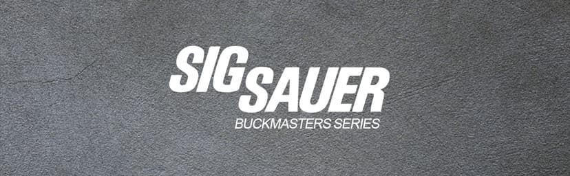 SIG SAUER Buckmasters 3-12x44mm 1" Tube Second Focal Plane/SFP/F2 Durable Shockproof Waterproof Fogproof Black Riflescope