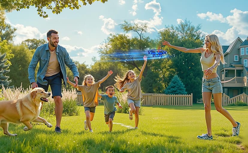 Hand Operated Drone Toy for Kids - Easy Fly Hover Drone with AI Motion Sensor, Rechargeable Drones for Kids 8-12 & 6-8, Safe Mini Quadcopter with Auto Hover, 360 Flip/Roll, Perfect Boys Girls Drones for Age 4-6-8-12 Birthday Gifts