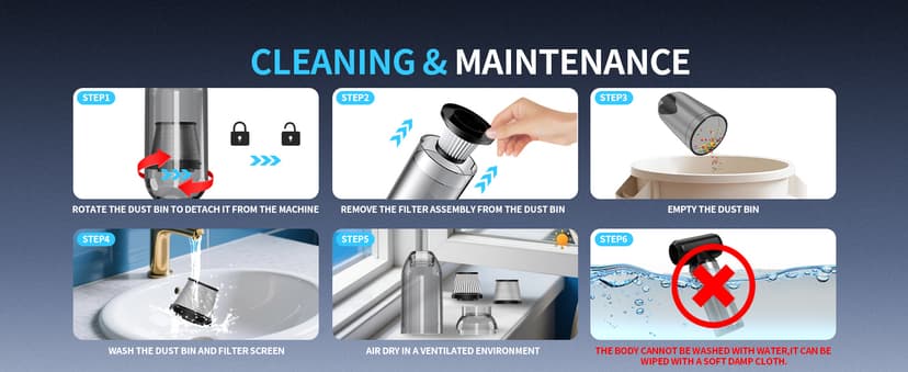 Compressed Air Duster, 2-in-1 Duster Blower & Vacuum with 320000RPM Super Power, Electric Air Duster Rechargeable, 3-Gear Adjustable Air Blower for Keyboard, Computer, Car, Home, and Outdoor Cleaning