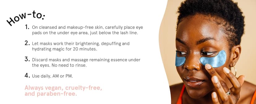 grace & stella Award Winning Under Eye Mask Reduce Dark Circles, Puffy Eyes, Undereye Bags, Wrinkles, Gel Under Eye Patches, Small Gifts for Women, Gifts Under 10 Dollars, Vegan (6 Pairs, Blue) B0C4G16NBX