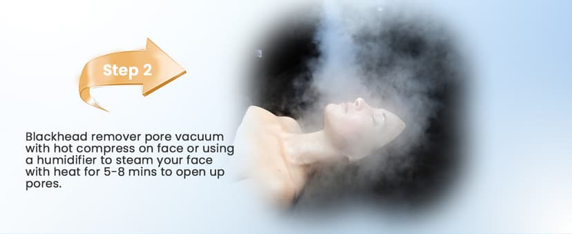 Blackhead Remover Pore Vacuum Kit -Blackhead Extractor Tool with 3 Adjustable Suction Levels, 5 Probes, USB Rechargeable, Suitable for Women and Men(White)