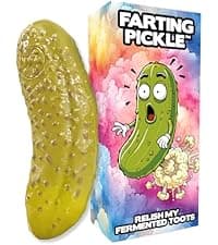 DR DINGUS Yodeling Pickle (1 Pickle) Sings Dill-lightful Musical Yodel Song - Hilarious Laughs - Singing Novelty Gag Gift for Friends Family Coworkers Office Students Classroom