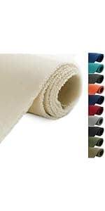 Waterproof Canvas Fabric by The Yard, 58inch 600D Upholstery Fabric Polyester Material Outdoor Water Resistant Material for Sewing Chair Patio Cushion Bag Sofa Seat Repair, 1 Yard Flaxen Grey