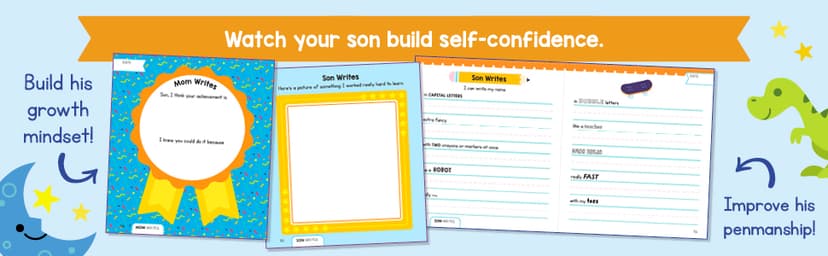 My First Mom and Son Journal: An activity book for boys and moms together