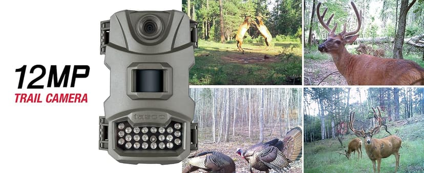 Tasco 12MP Trail Camera with Low Glow Infrared Flash