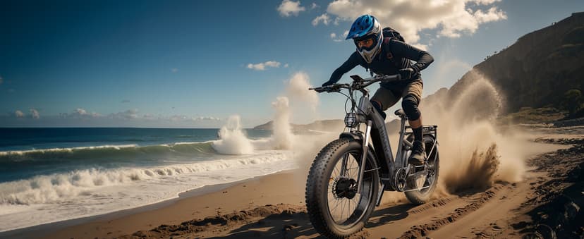 Dual Motor Ebike, 3000W Electric Bike for Adults, 52V 20Ah 26" Fat Tire Fast Ebike Max 38 Mph, up to 90 Miles, Off-Road Mountain E-Bike for Men Women, Step-Through Design