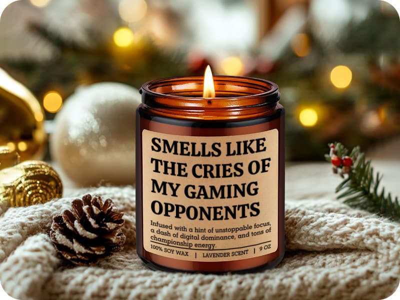 Gamer Gifts for Video Game Lover, Cool Christmas, Birthday Gifts for Gamer Boyfriend, Son, Husband, Dad, Girl, Gaming Stuff LEADO Video Game Candle - Gifts for Gamers Men, Gaming Gifts for Women, Boy B0FY1HKB8B