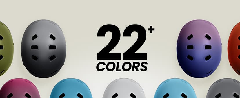 OutdoorMaster Skateboard Cycling Helmet - Two Removable Liners Ventilation Multi-Sport Scooter Roller Skate Inline Skating Rollerblading for Kids, Youth & Adults