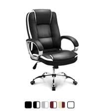 NEO CHAIR Office Desk Chair Gaming Computer High Back Support Mesh Comfy Seat with Adjustable Ergonomic Headrest Lumbar Rolling Flip-up Armrests and Wheels (Black)