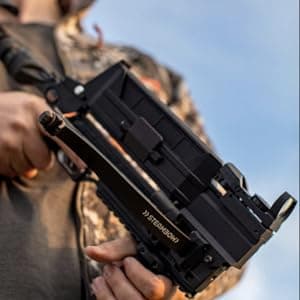 Steambow M10 Tactical Crossbow - Repeating Crossbow with 10-Shot Detachable Magazine for Target Practice, Home Defense, Hunting, Shooting Sports | Accurate 100 ft, Powerful 165 fps, Lightweight 4 lbs
