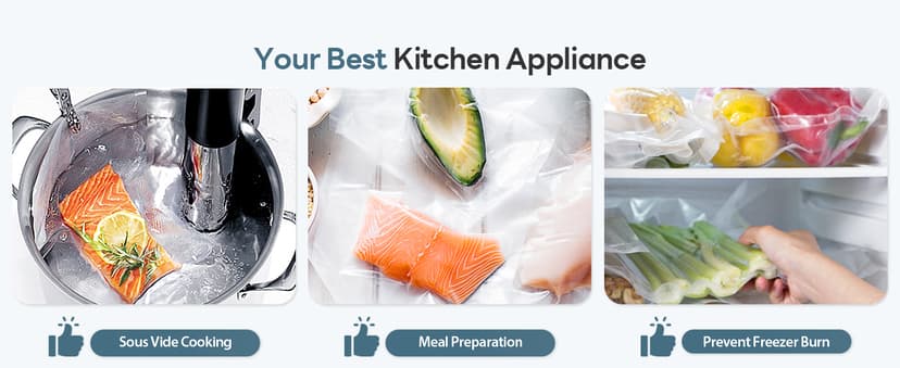 DualCore CVS101 Chamber Vacuum Sealer for Liquids & Sous Vide, 6L Dual Vacuum Zones & Extra-Wide Bag Clamp, 230W Dual-Core Dry Pump x4, Commercial-Grade Food Packaging Machine for Home Use