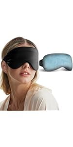 Self Care Gift for Women, Cooling Eye Mask for Puffy Eyes, Tired Eyes, Headache Relief and Migraine Comfort, Reusable Gel Cold Compress for Soothing Eye Care, Relaxing Gifts for Women Pink B0CXP9WFT2