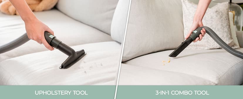 Kenmore DU1275 Bagless Upright Vacuum Lightweight Carpet Cleaner with 4 Height Adjustment, Hair Eliminator brushroll, Pet HandiMate & 2 Cleaning Tools