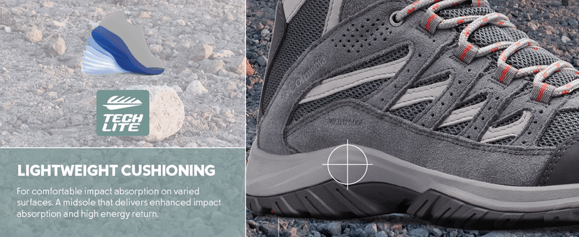 Columbia Women's Crestwood Mid Waterproof Hiking Boots