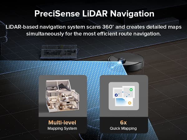 roborock Q10 S5+ Robot Vacuum and Mop, 10,000Pa Suction, Upgraded from Q8 max+, 70 Days Self-Emptying, Obstacle Avoidance, Sonic Mopping, Dual Anti-Tangle Design, Auto Mop Lifting, Ideal for Pet Hair