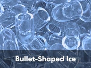 Brio 520 ICE Water Dispenser for 5 Gallon Bottle | Bullet Ice Maker Bottom Load Cooler | UV Self Cleaning, LED Touch Display with Digital Clock, Night Light, Child Safety Lock | 2X Fast Dispense