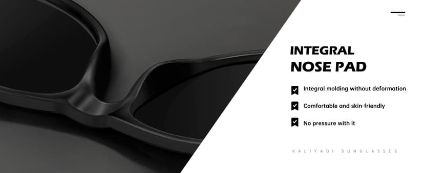 KALIYADI Polarized Sunglasses for Men and Women Matte Finish Sun glasses Color Mirror Lens UV Blocking (3 Pack)