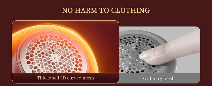 Electric Lint Remover and Fabric Shaver, Rechargeable Clothes Shaver for Sweater Furniture Couch, 3-Speed Pill Remover Defuzzer to Remove Fuzz Pilling from Blanket Jacket