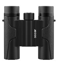 Occer 12x25 Compact Binoculars for Adults and Kids, Large Eyepiece Waterproof Binocular with Low Light Vision,High Powered Easy Focus Binoculars for Bird Watching,Outdoor Hunting,Travel,Sightseeing