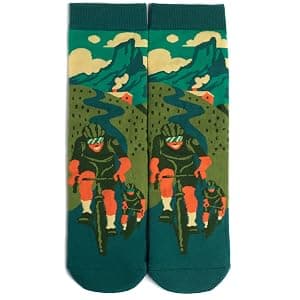 Premium Cotton Blend, Super Soft, Durable, Cycling Gift for Men and Women, Funny Novelty Socks, Bicycle Lovers Lavley Bike Socks Funny Gifts for Cyclists and Bicycle Lovers Men and Women B0C5PLB5V7