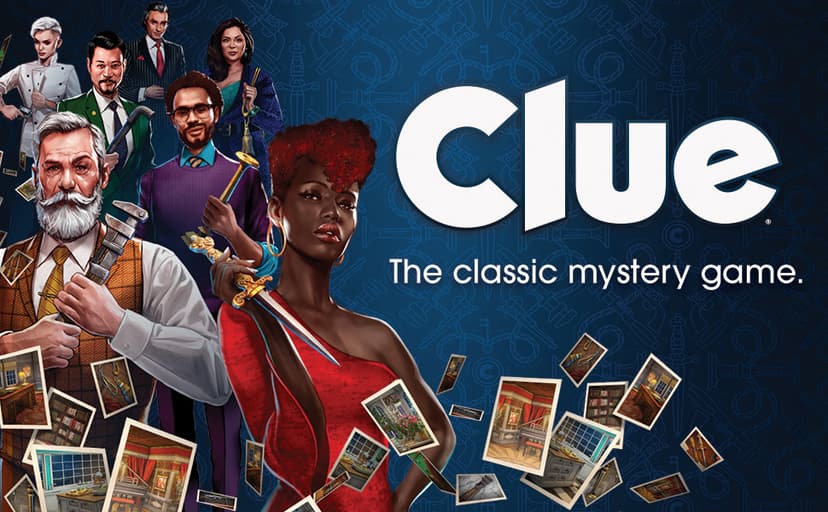 Clue Board Game for Ages 8 and Up, Reimagined Clue Game for 2-6 Players, Mystery, Detective, Family Games for Kids and Adults