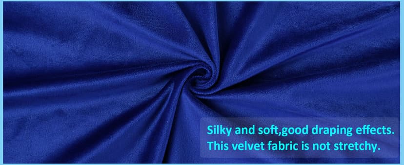 Velvet Upholstery Fabric - Luxurious, Soft for Home Décor, Sofa, Chair, Cushion Projects (Green, 1 Yard)