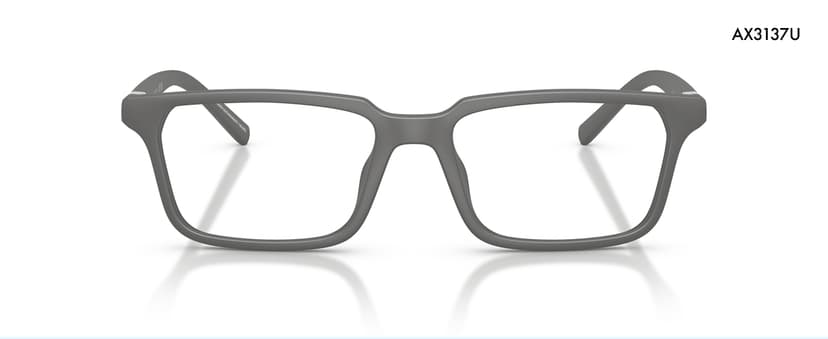 Armani Exchange mens Ax1068 Rectangular Prescription Eyewear Frames