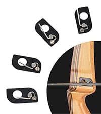 5 Pin Bow Sight for Compound Bow .019” Fiber Optics Archery Recurve Bow Sight with Knobs Windage & Elevation Adjustable Archery Sights Right Handed for Hunting Competition Practice