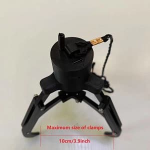 Drone remote control intelligent mechanical claw/hook air releaser pick-up device fishing cast bait fixed-point drop device for DJI drone (We don't sell drones)